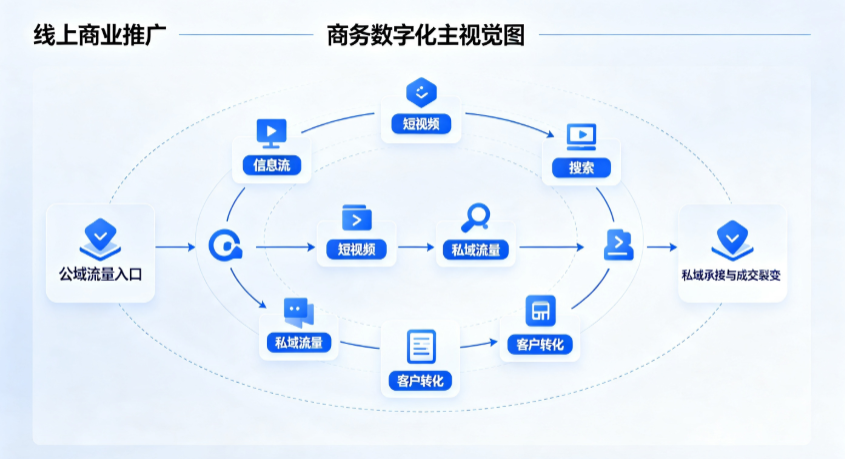 安溪县线上商业推广怎么做？全域流量闭环搭建与低成本转化实战指南